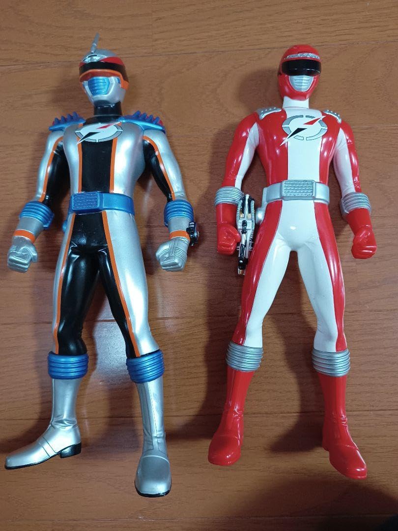 Amazon | 戦隊シリーズボウケンジャーソフビフィギュア レッドシルバー