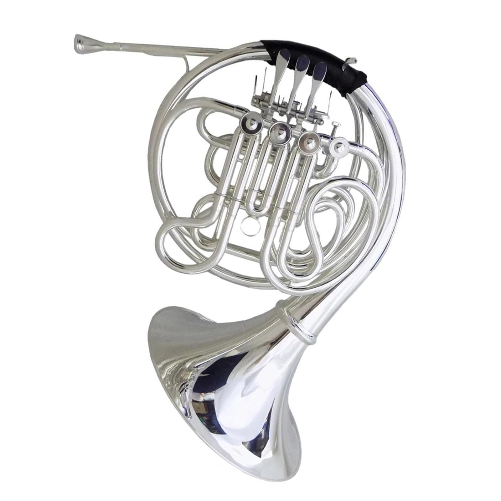 Amazon | F/Bb 調ダブルフレンチホルン楽器分割型ベル銀メッキフレンチ