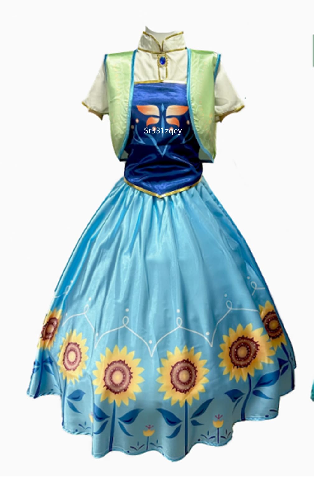 Amazon.co.jp: アナと雪の女王 エルサのサプライズ アナ コスプレ衣装