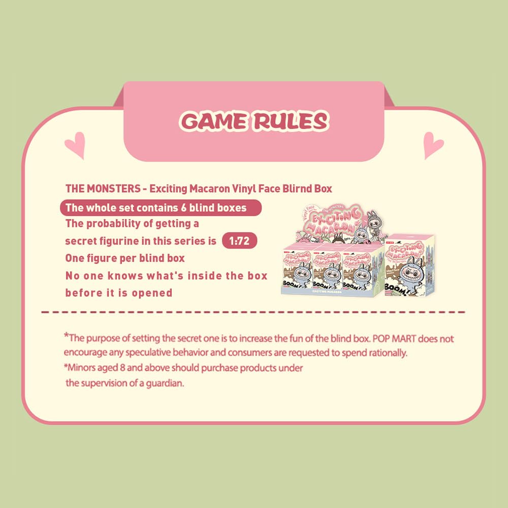 Amazon | POP MART THE MONSTERS Exciting Macaron ぬいぐるみ
