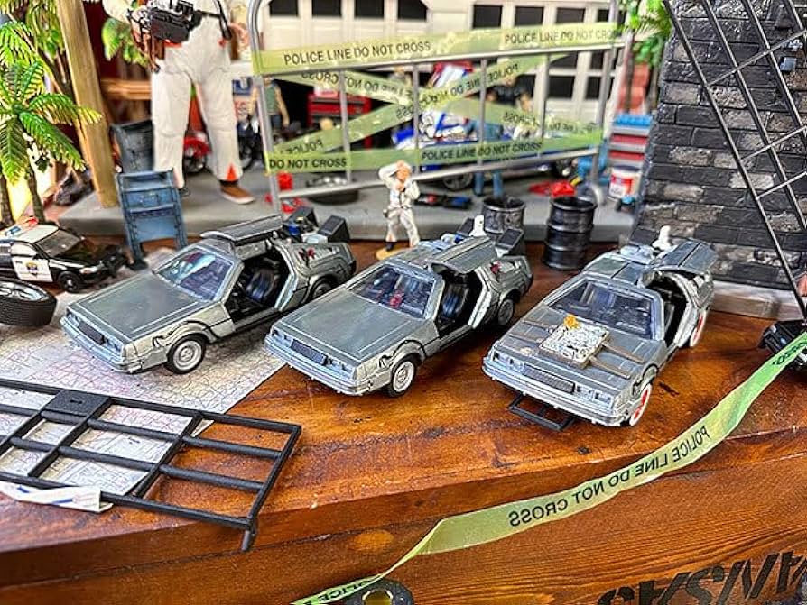 Amazon | Jada 映画「バック・トゥ・ザ・フューチャー」単品×3台セット