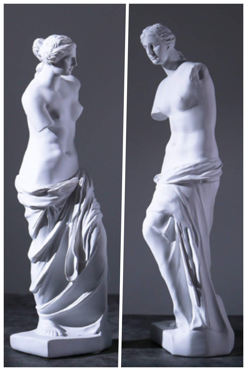 Amazon.co.jp: (Twin-happiness) ミロのヴィーナス 石膏風 人物像