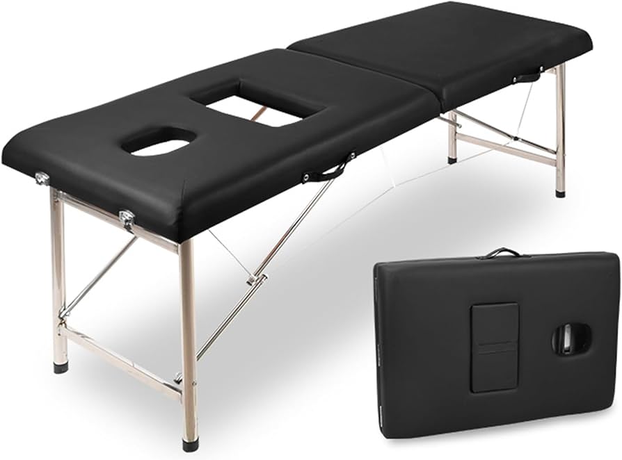 Amazon.co.jp: マッサージベッド 折りたたみ 施術用ベッド 整体ベッド