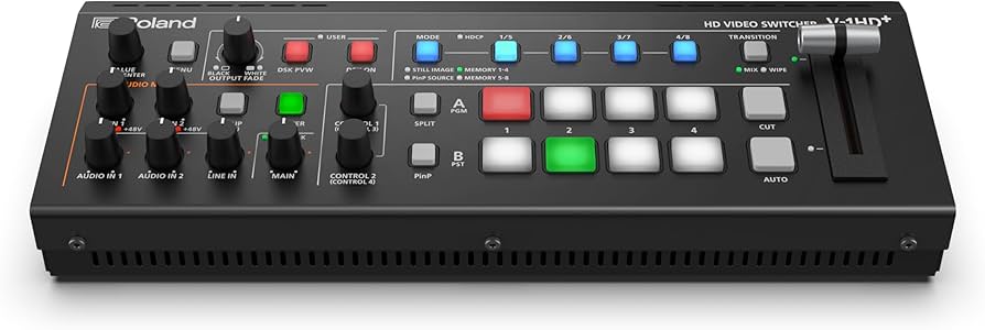 Amazon.com: Roland Ultimate Compact V-1HD+ HD Video Switcher
