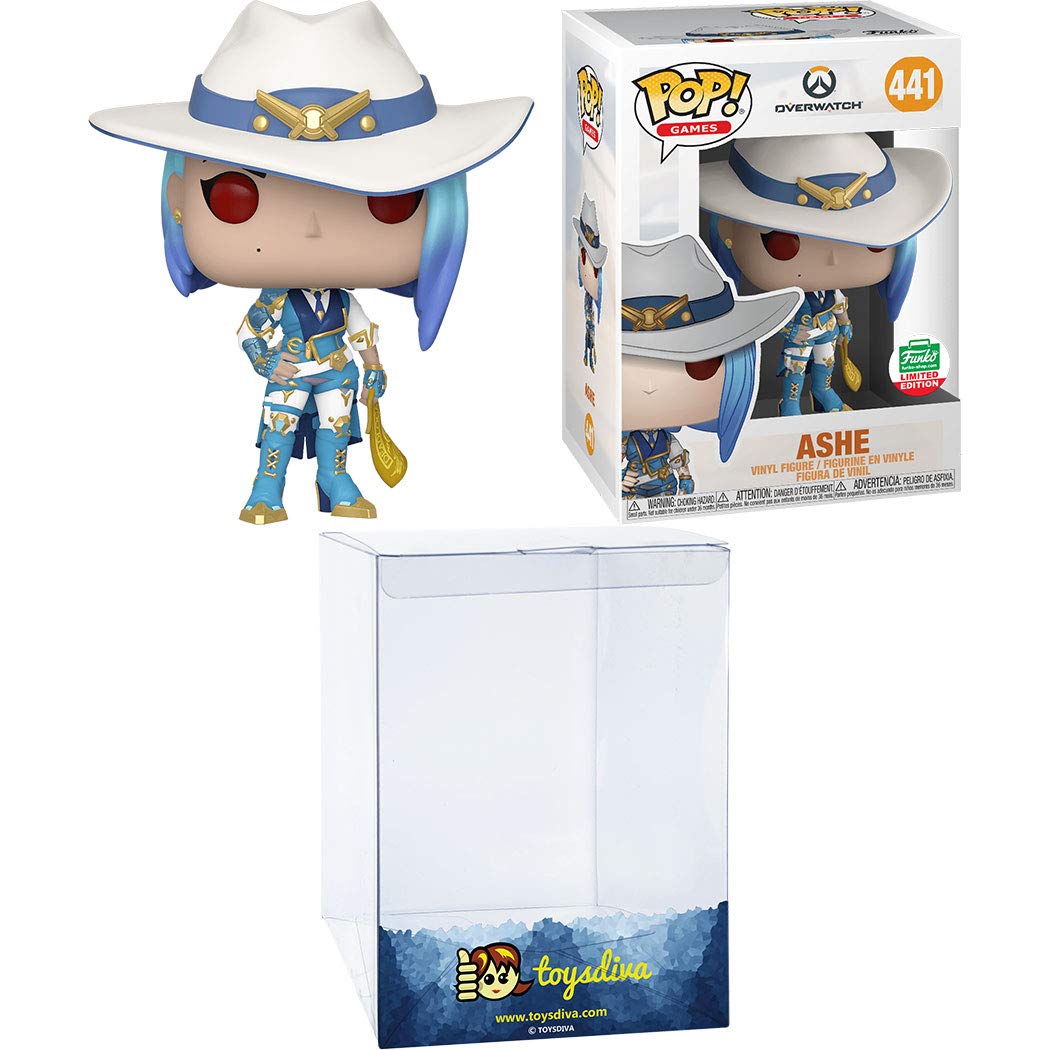 限定版Overwatch Ashe Funko Pop 青髪 限定版Overwatch Ashe Funko Pop
