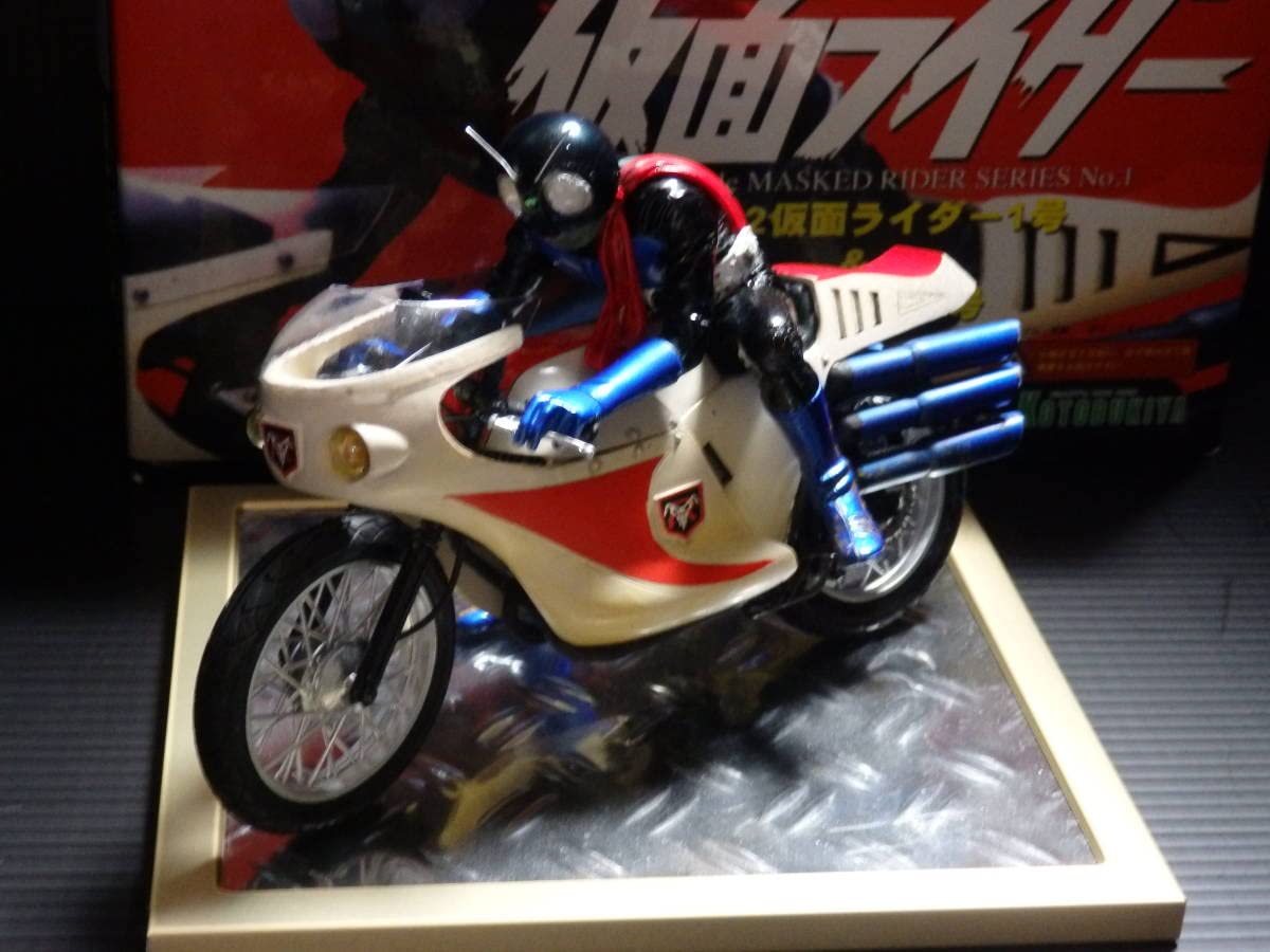 Amazon.co.jp: コトブキヤ 1/12 旧 1号 ＆サイクロン号 キット完成品