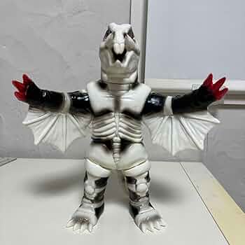 Amazon.co.jp: 東映レトロ ソフビ 白骨ムササビ 検 ブルマァク