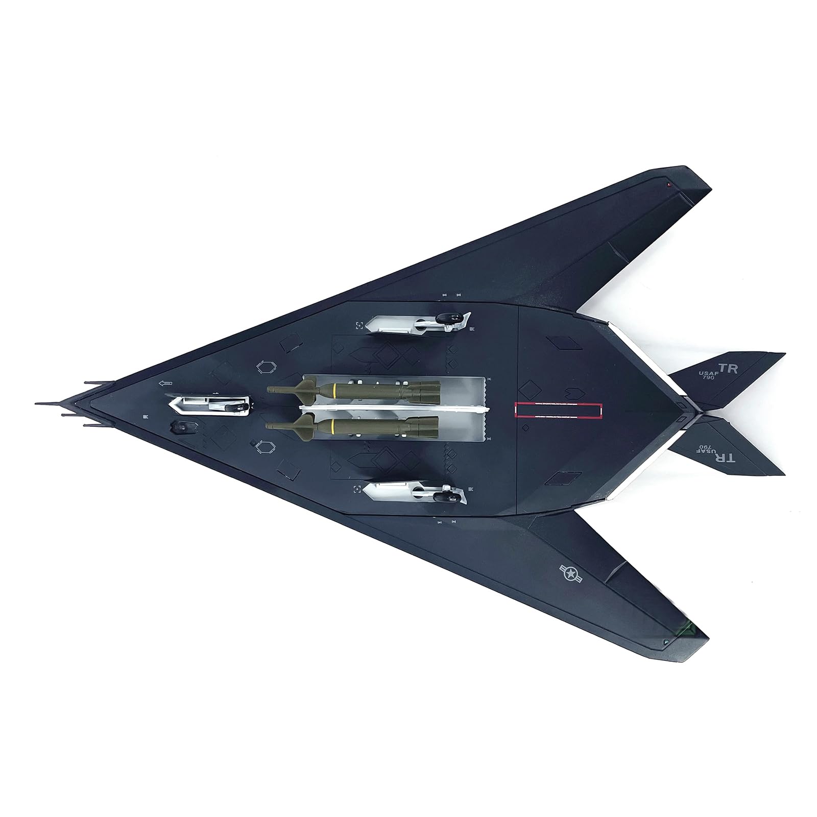 Amazon.co.jp: 1/72スケールUSAF F-117ナイトホーク攻撃機モデル合金