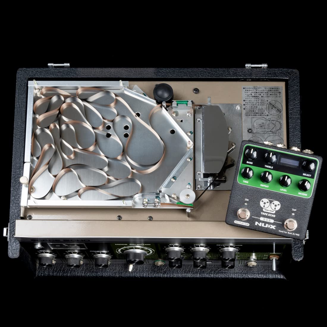 Amazon | NUX テープエコーペダル NDD-7 | ディレイ・リバーブ | 楽器