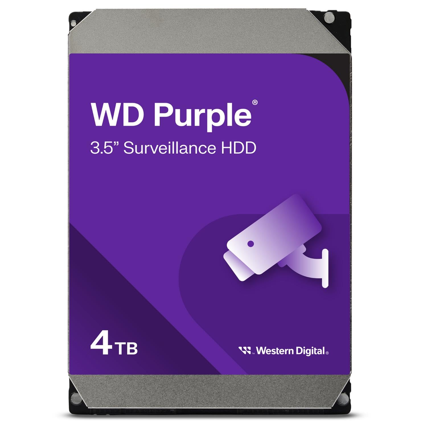Amazon | Western Digital HDD 4TB WD Purple 監視システム 3.5インチ