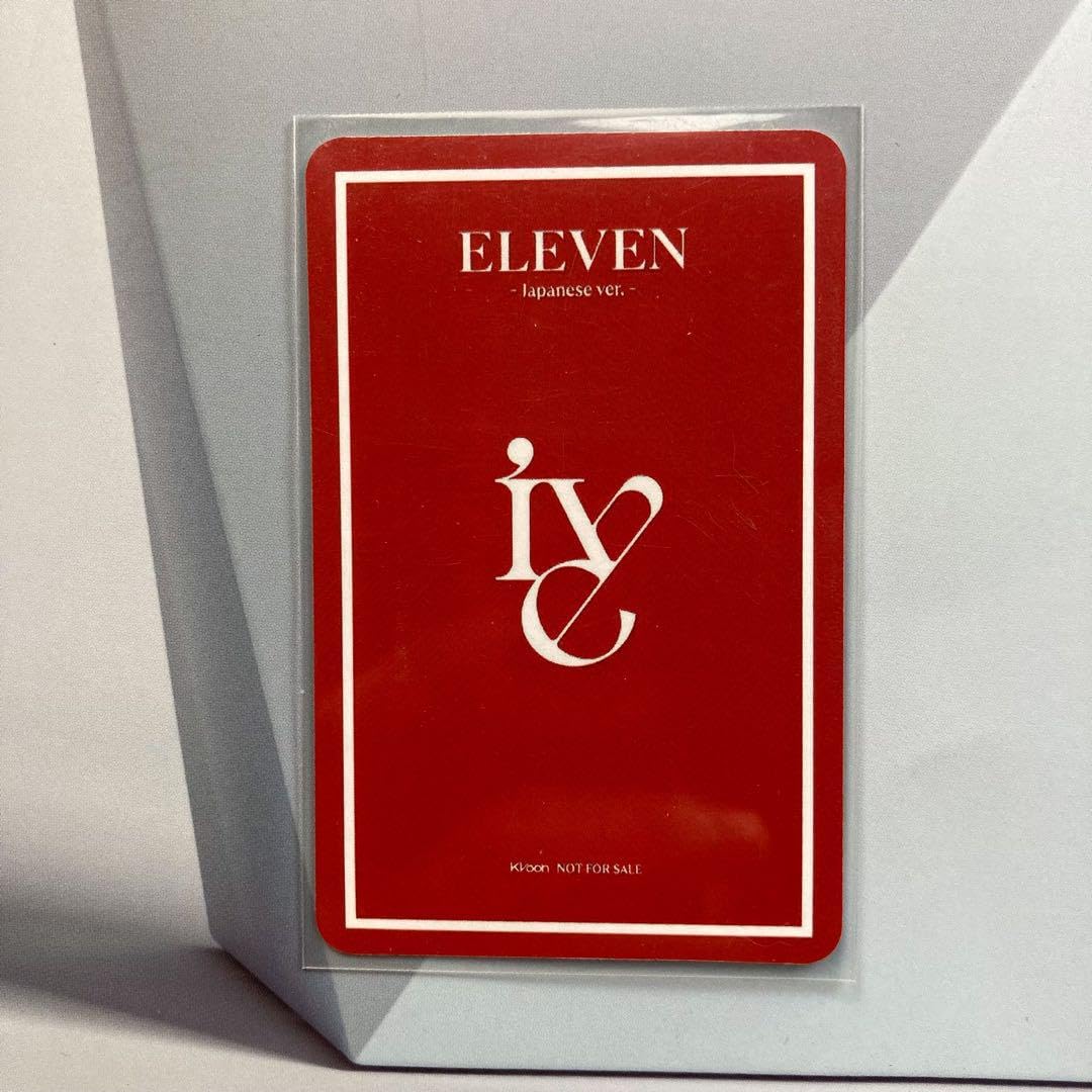 Amazon.co.jp: IVE サノク お見送り会 ELEVEN リズ トレカ : おもちゃ