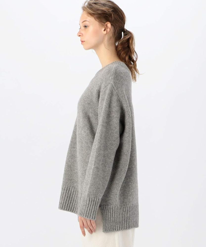 Amazon | [ギャルリー ヴィー] ニット ファインウール Vネック プル