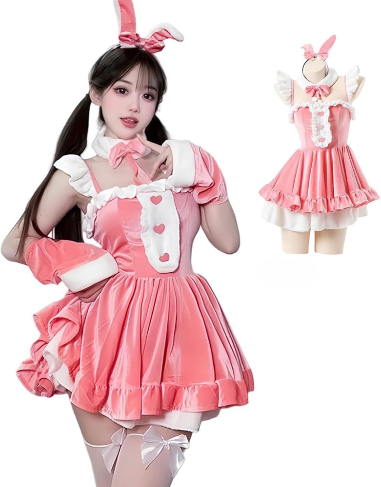 Amazon.co.jp: [R-Dream] バニーガール コスプレ サンタ クリスマス