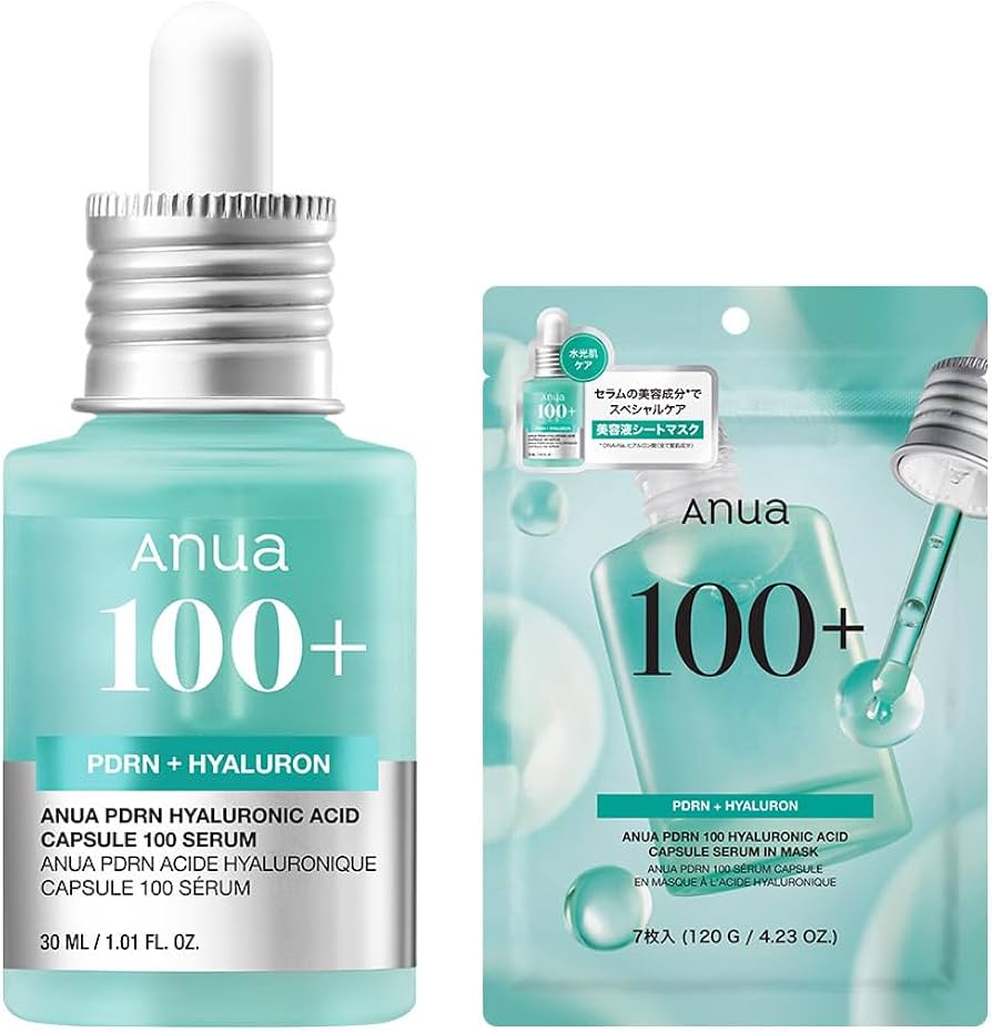 Amazon.co.jp: ANUA(アヌア)PDRNヒアルロン酸カプセル100セラム30ml+