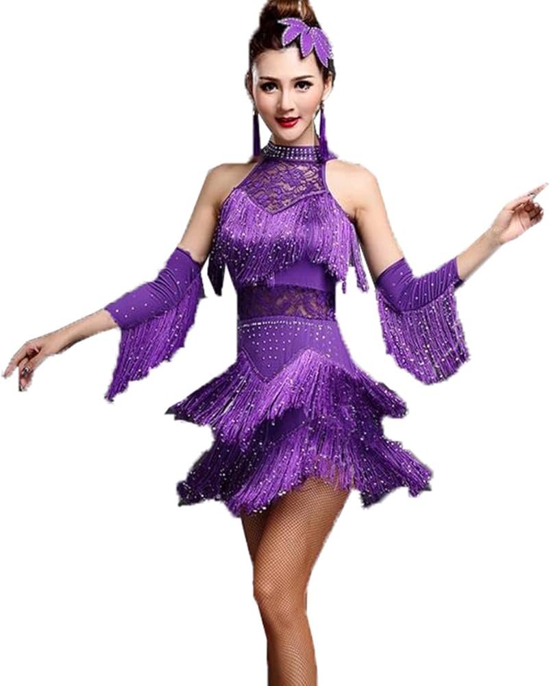 Amazon.co.jp: [Godlovefull] ラテンダンス 衣装 ダンスウエア 社交