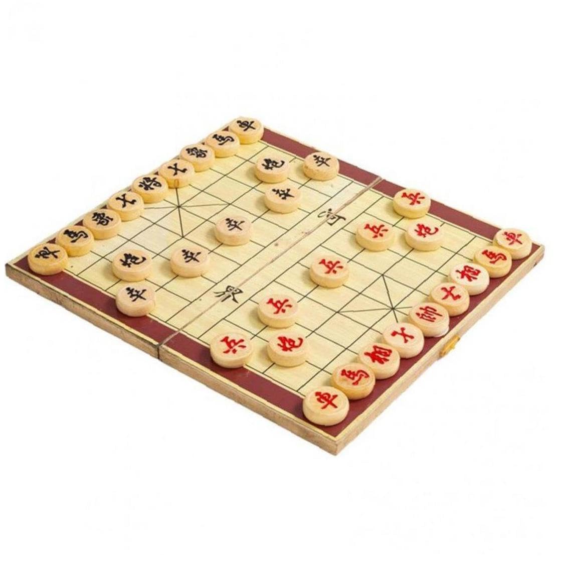 Amazon.co.jp: 中国将棋 中国チェス ボードゲーム 折りたたみ式 木製