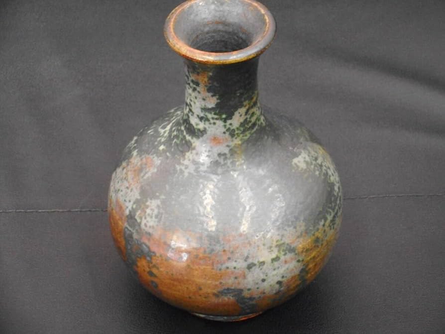 今井理桂 理桂 花生 足利焼 花瓶 今井理桂 理桂 花生 足利焼 花瓶 陶工