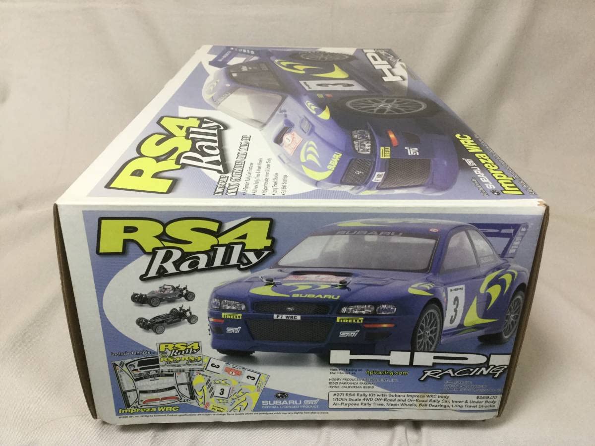 Amazon.co.jp: 絶版 HPIレーシング 1/10 電動RCカー RS4 Rally