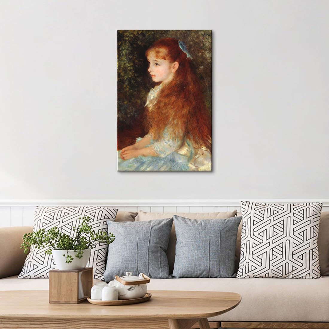 Amazon.co.jp: ルノワール［世界の名画コレクション］『少女イレーヌ