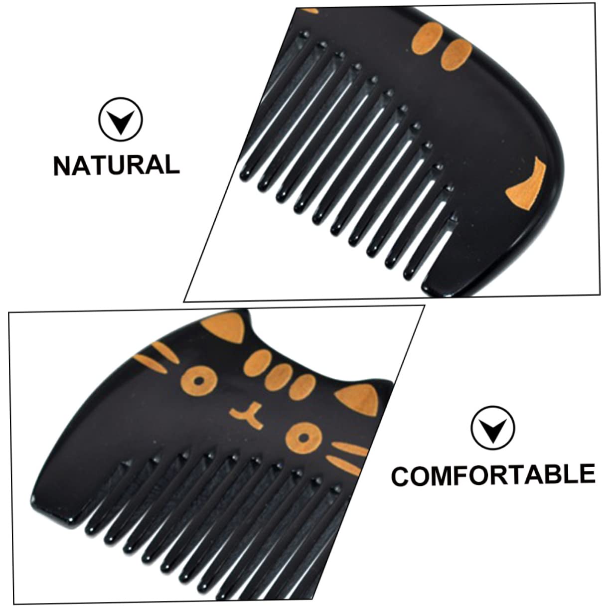 Amazon | BELLIFFY バッファローホーンコーム 天然水牛角 ヘアコーム