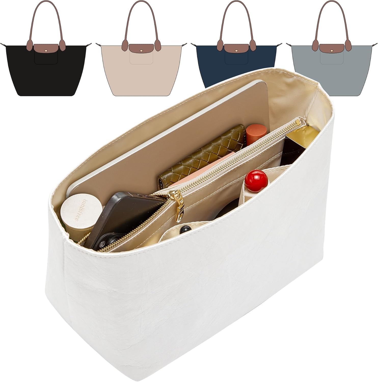Amazon.com: Doxo Upgraded Purse Organizer Insert for Long Champ