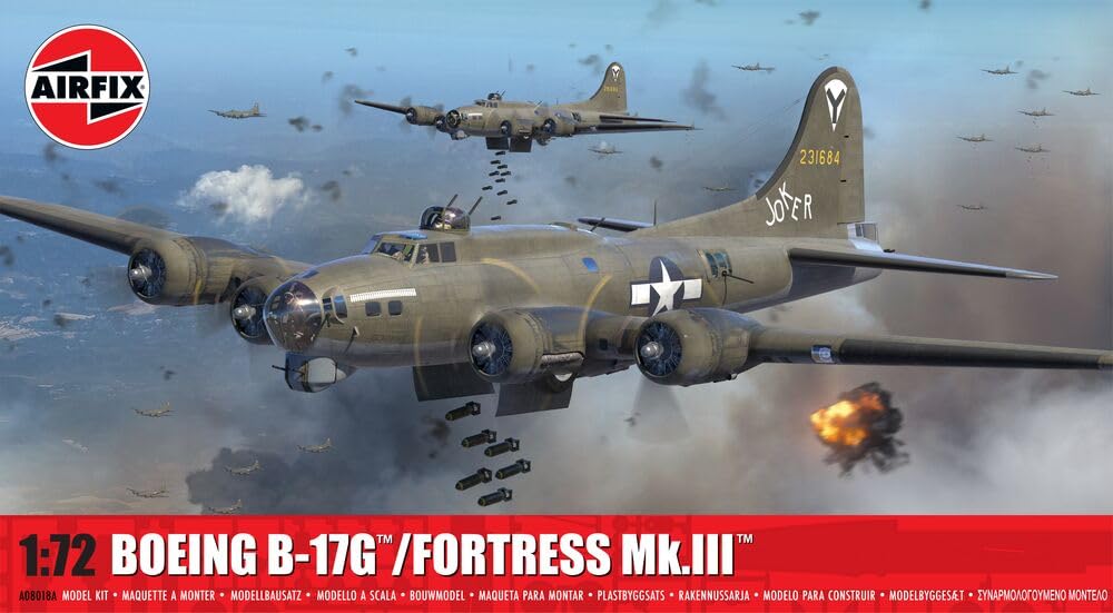 Amazon | エアフィックス 1/72 ボーイング B-17G フォートレス Mk.III