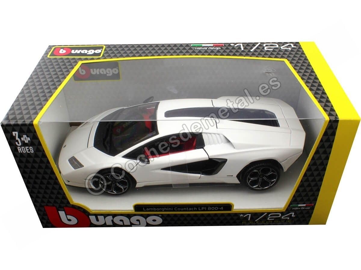 Amazon.com: Bburago B18-21102 Countach LPI 800-4-1:24 Scale