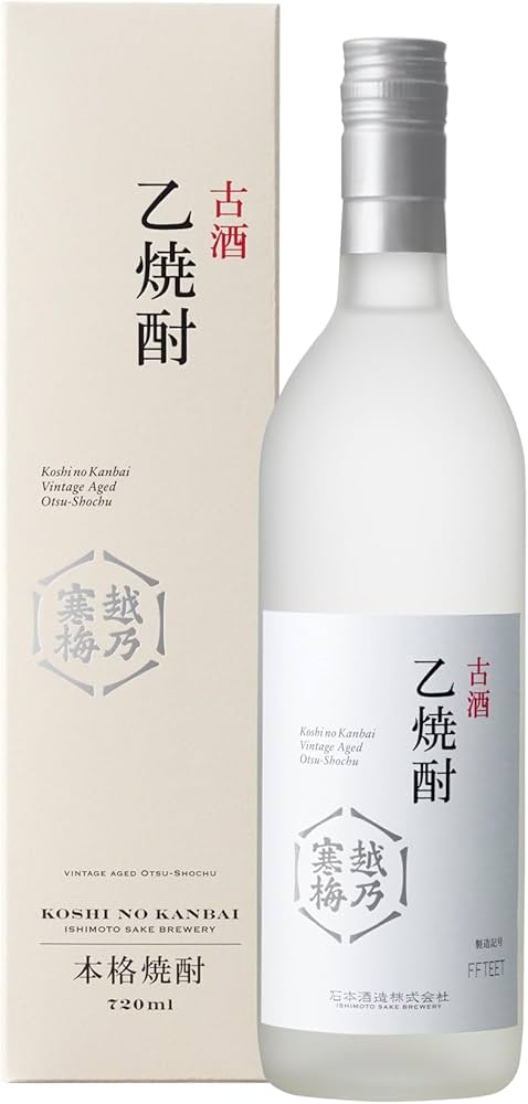 Amazon.co.jp: 越乃寒梅 [古酒]乙焼酎720ml 40°石本酒造 : 食品・飲料
