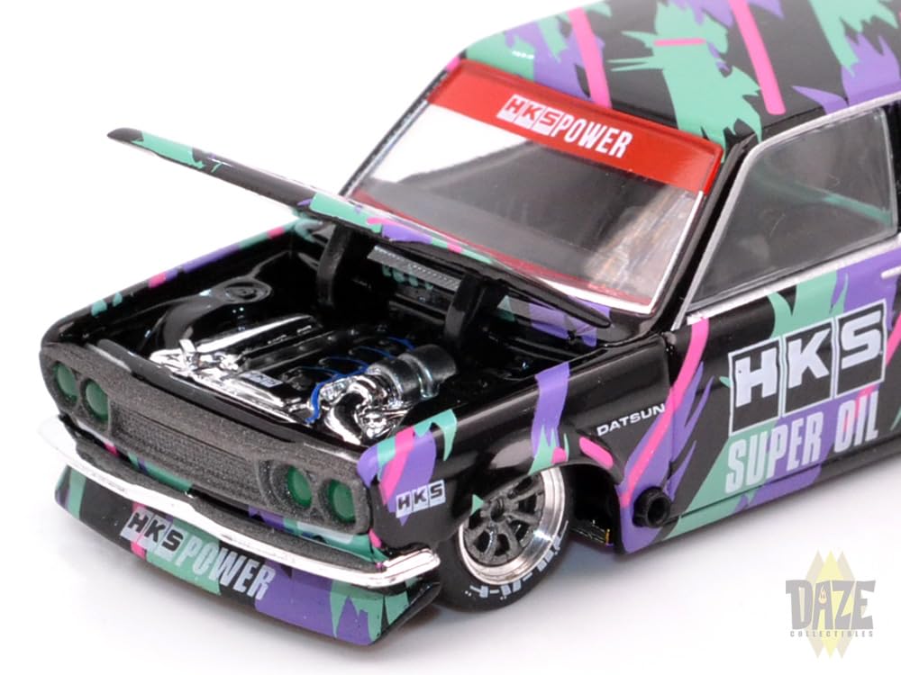 Amazon | MINI GT 1:64 Scale Model KAIDO HOUSE - DATSUN 510 PRO