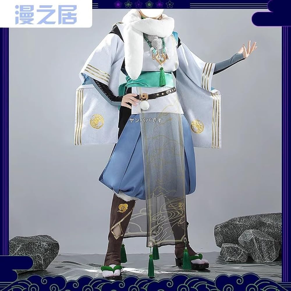 Amazon.co.jp: [ヤンババです] 叢雲カゲツ コスプレ衣装+耳飾り+靴