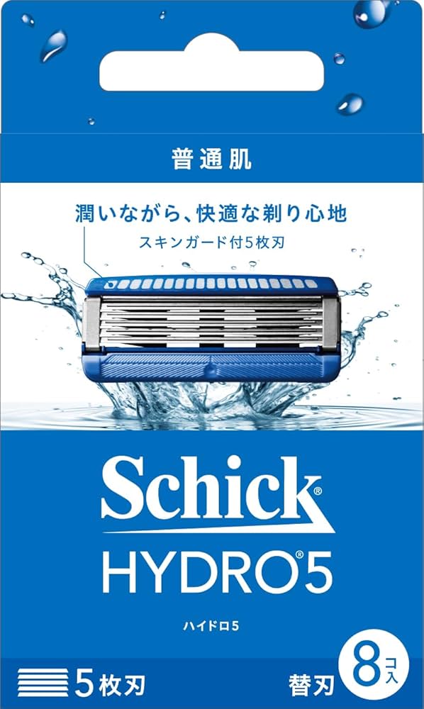 Amazon.co.jp: Schick(シック) ハイドロ5ベーシック 5枚刃 替刃(8コ入