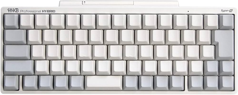 Amazon.co.jp: HHKB Professional HYBRID Type-S 日本語配列／白、無