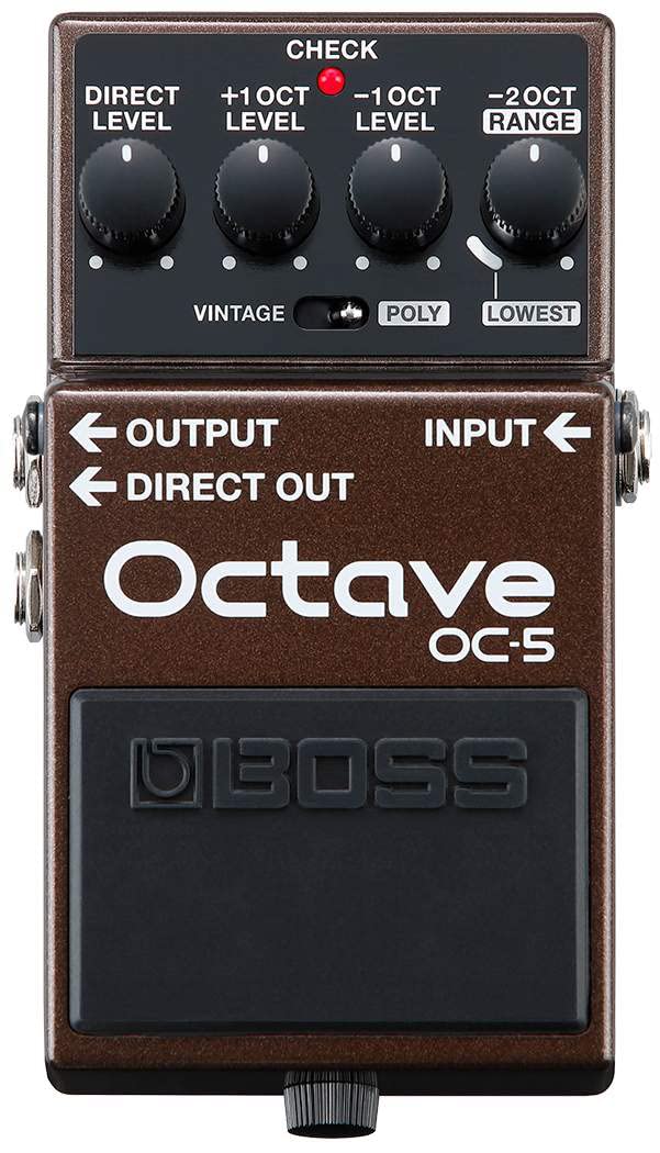 Amazon.com: Boss OC-5 Octave Pedal Bundle with Gearlux Power