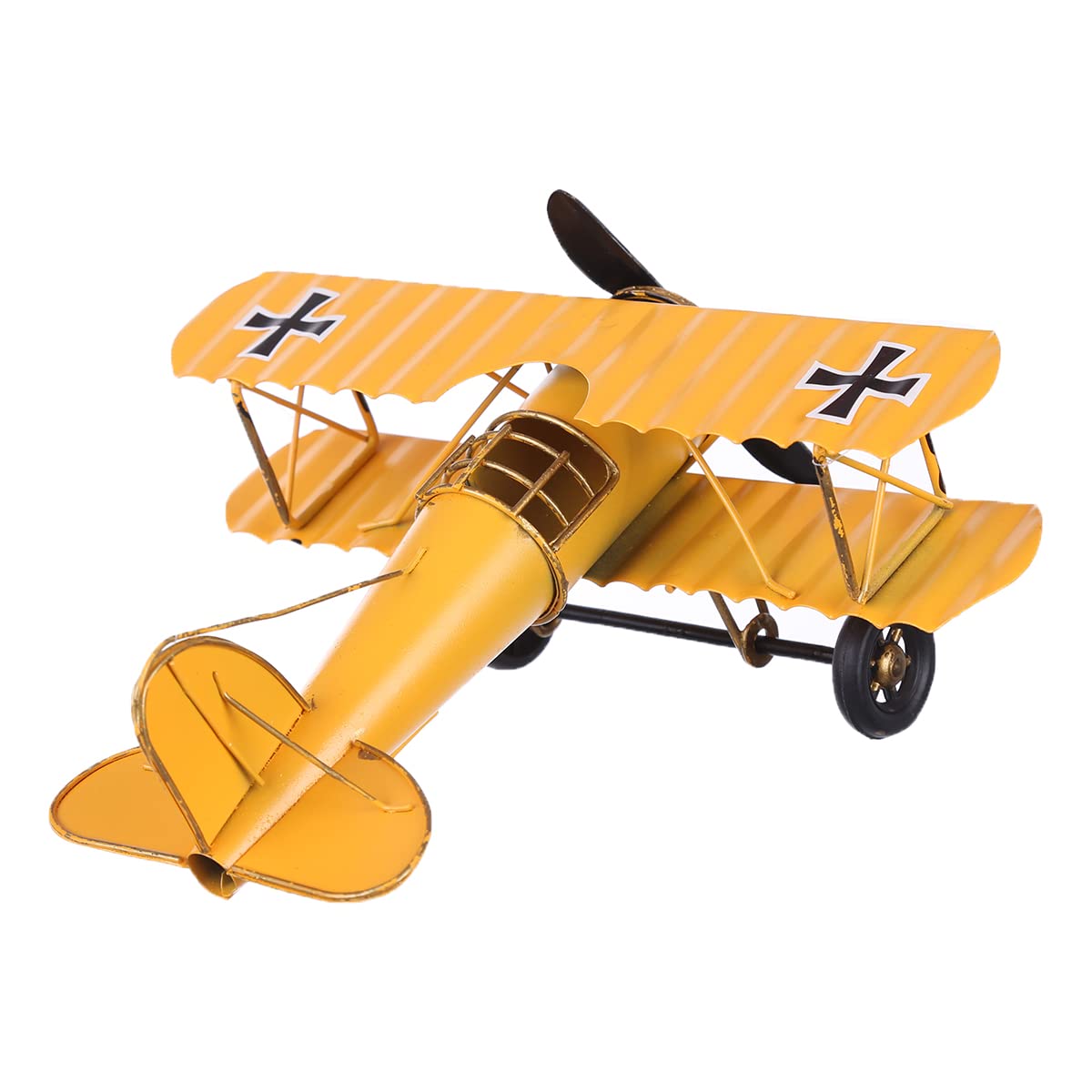 Amazon.co.jp: 復古翼飛行機模型飛行機を古いブリキ書斎アクセサリー