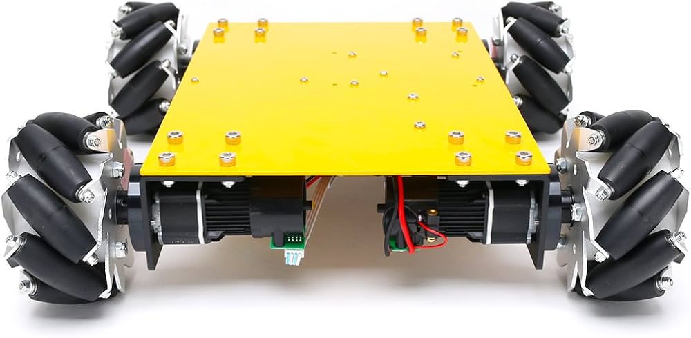 Amazon.co.jp: 4WD100mmメカナムホイールロボット学習セット (10009