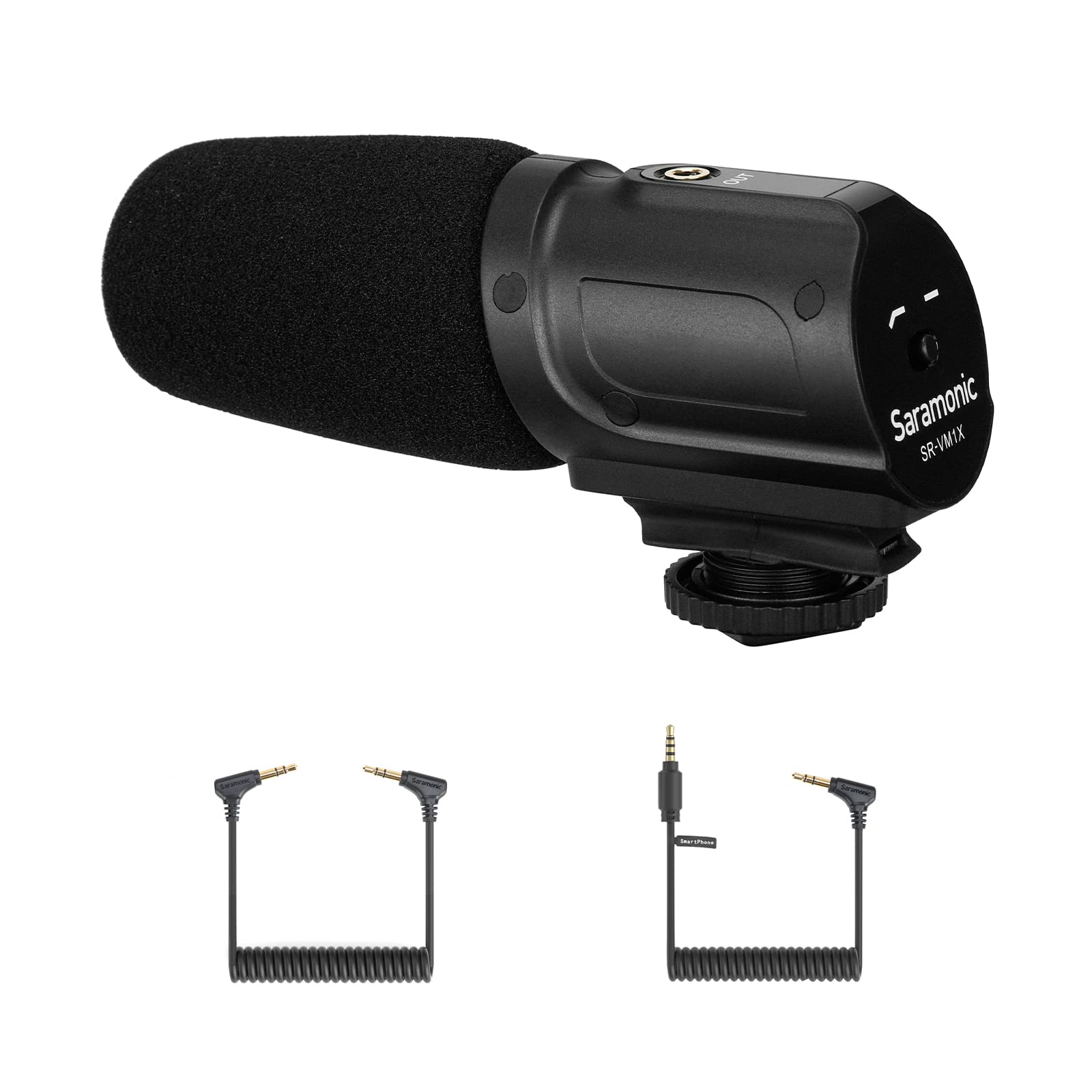 Amazon.com: Saramonic Shotgun Mic Camera Microphone with Shock