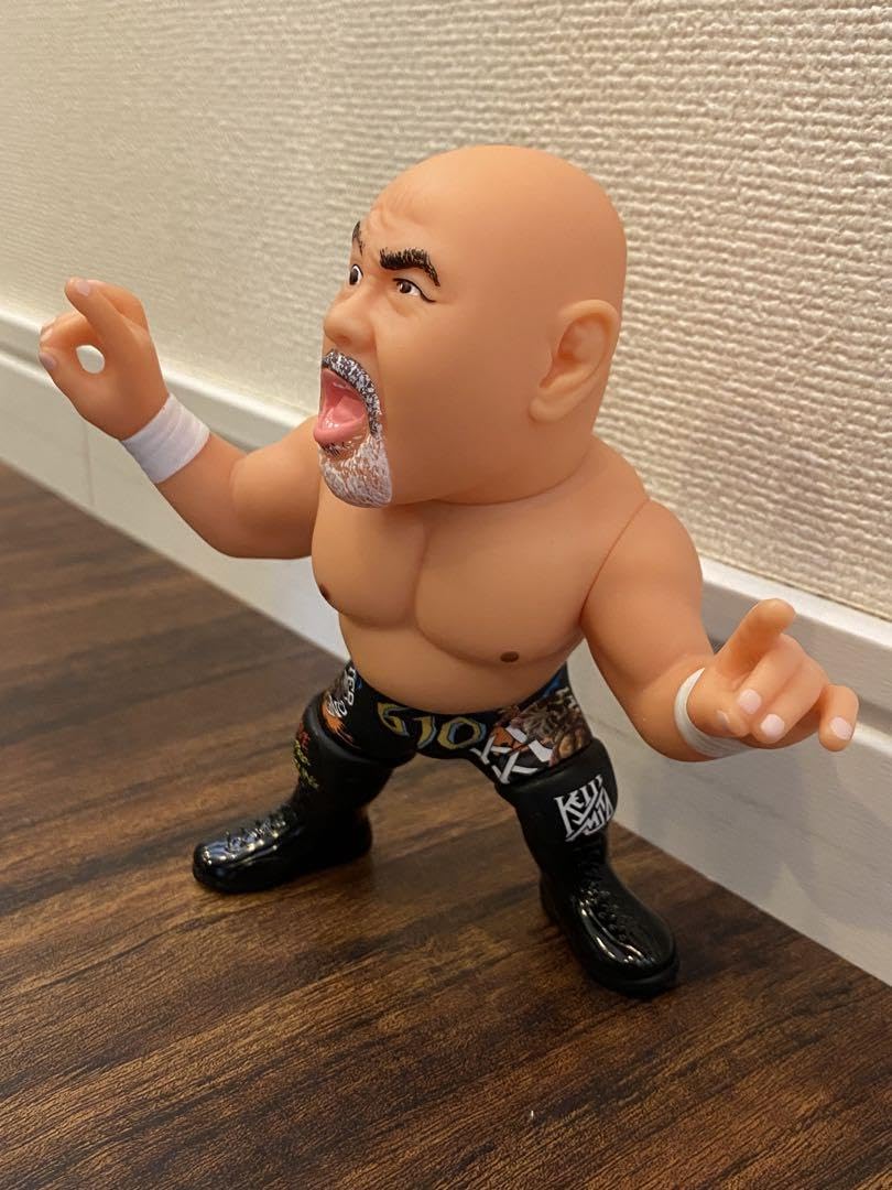 Amazon.co.jp: 16dソフビプロレスフィギュアジュウロクホウイ 武藤敬司