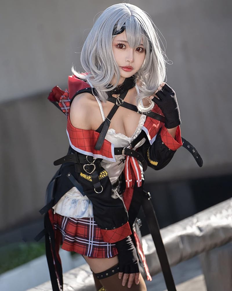 Amazon.co.jp: [milky time] ホロライブ 沙花叉クロヱ コスプレ