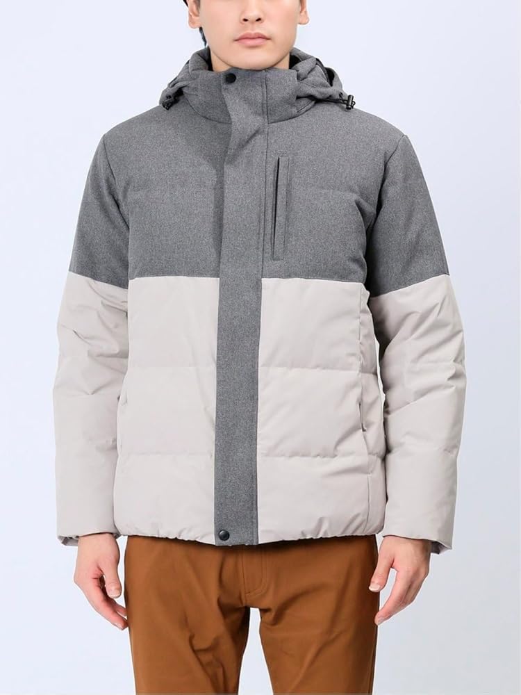 Amazon | [タカキュー] コート WOOLEN TEC+ON ハイブリッド切替ダウン