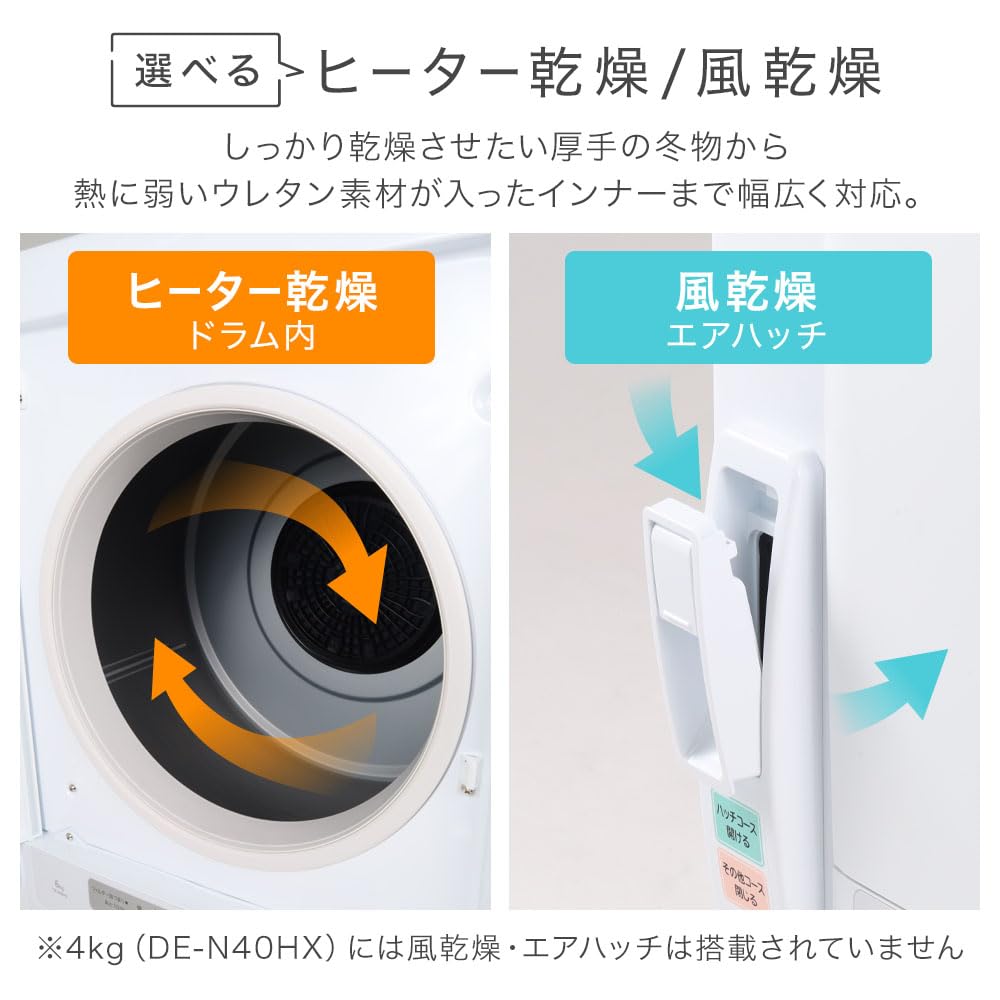 Amazon.co.jp: Hitachi (HITACHI) Electric Clothes Dryer 5kg DE