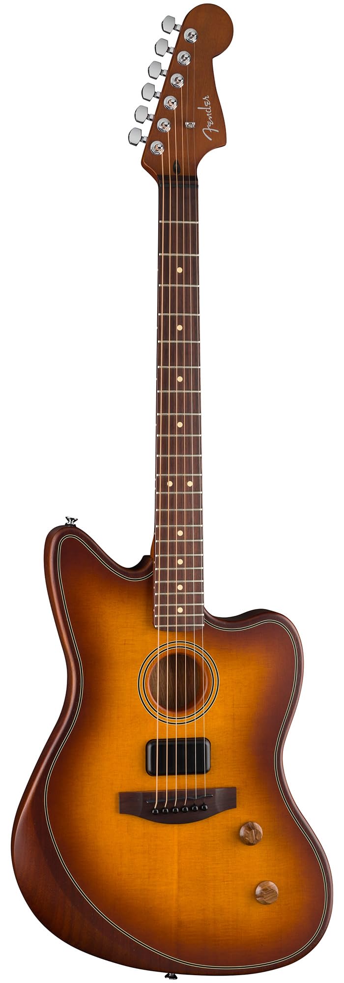 Amazon.com: Fender Acoustasonic Standard Jazzmaster Acoustic