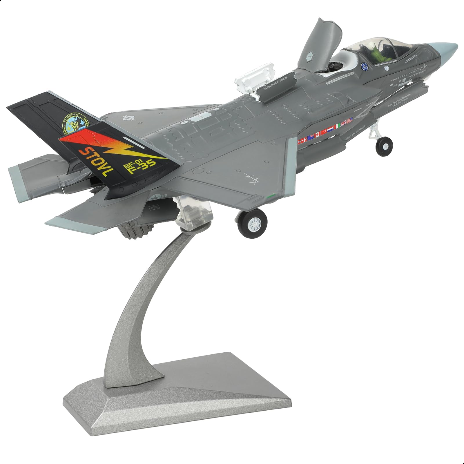 Amazon.co.jp: NUOTIE F-35 ライトニング II 1:72 金属戦闘機モデル