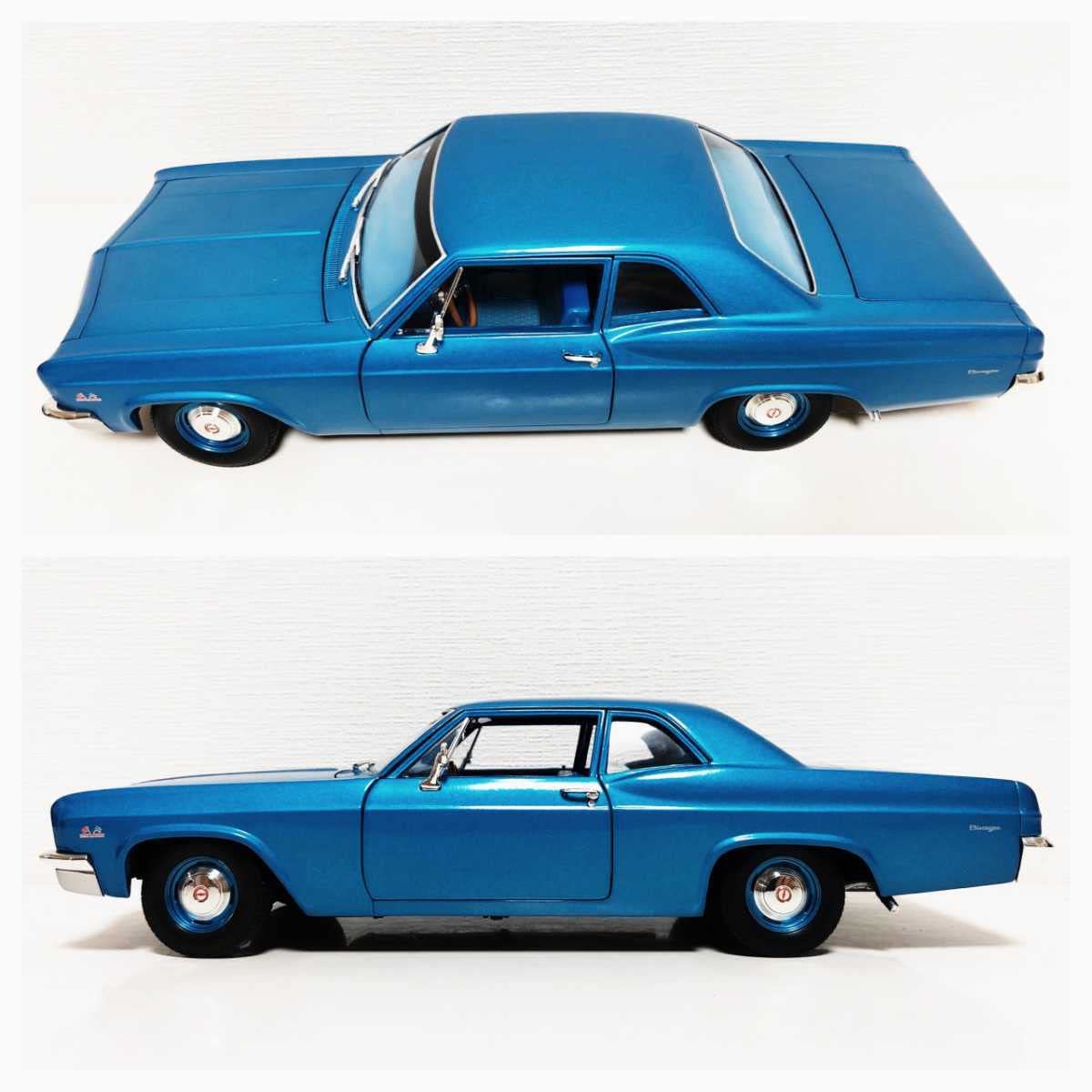 Amazon | Ertlアーテル/'66Chevyシボレー Biscayneビスケイン 1/18