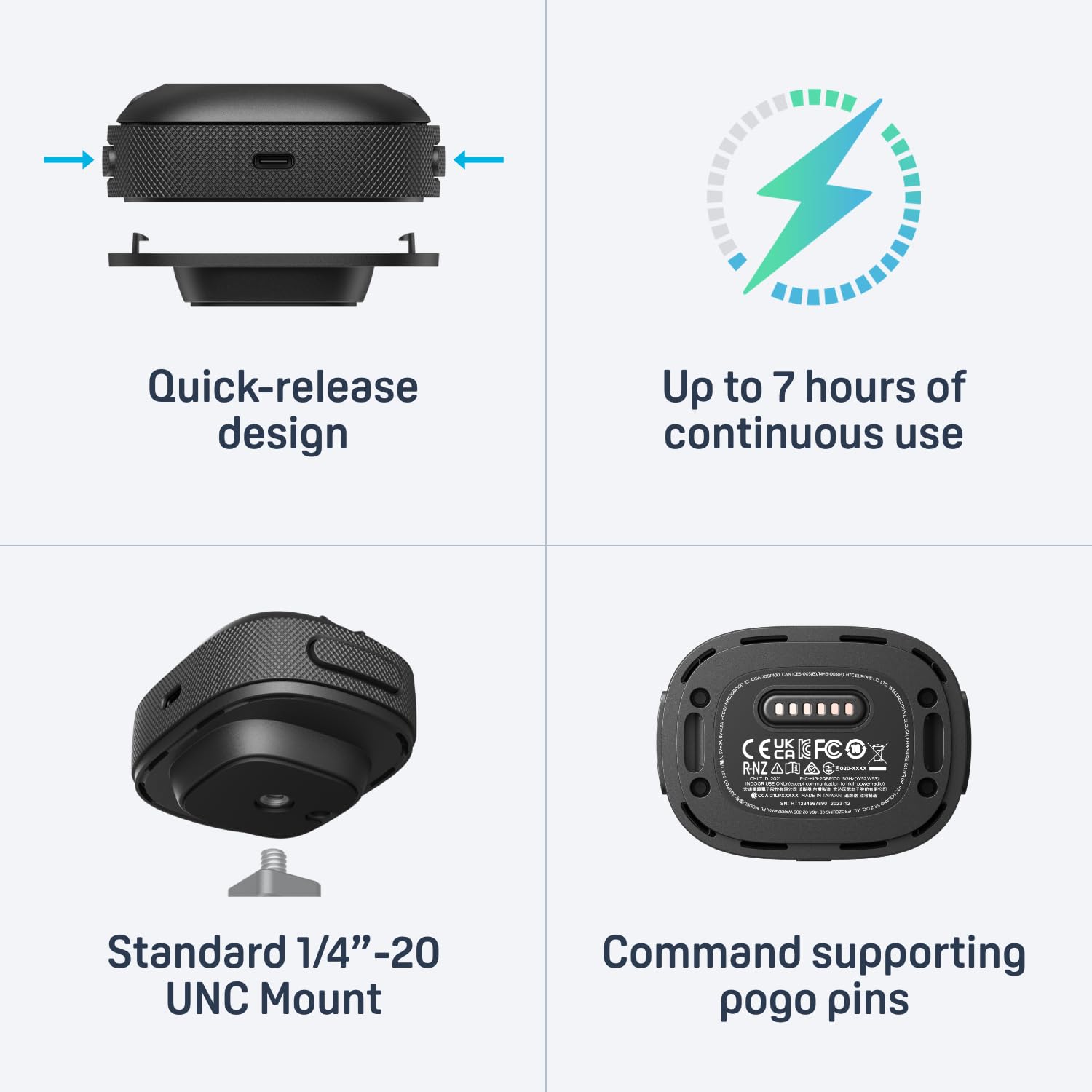 HTC Vive Ultimate Tracker 3 Pack + Dongle - Vr Full Body Tracking