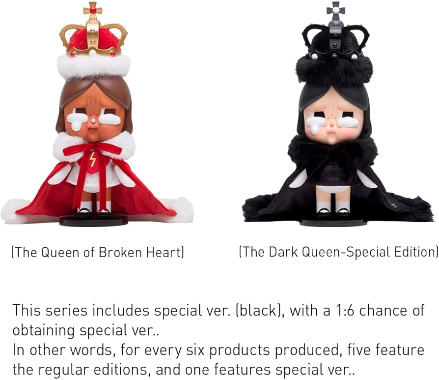 Amazon | POP MART MEGA CRYBABY 400% The Queen of Broken Heart