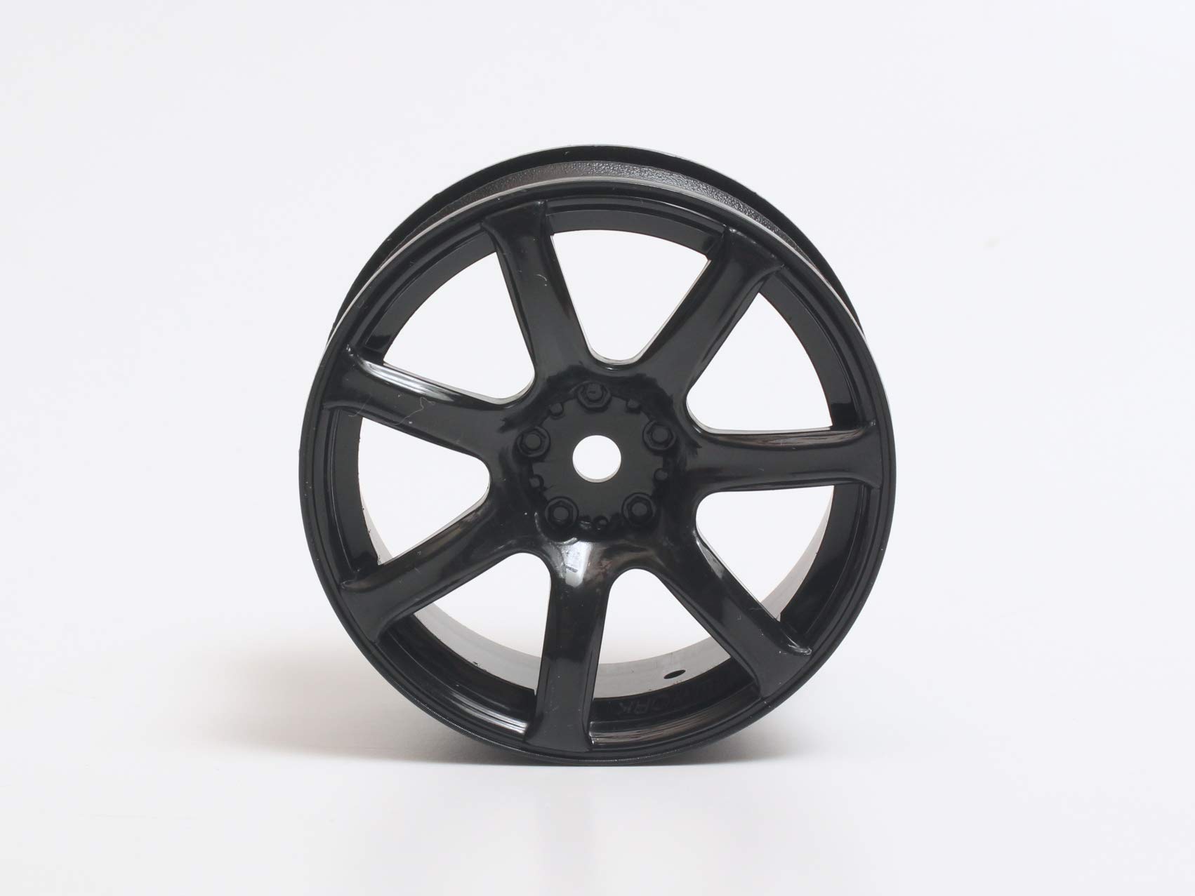 Amazon | 1/10ツーリング/ドリフトカー用 ブラック 7本スポーク