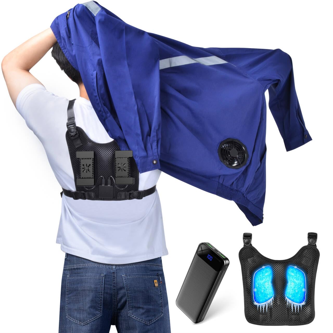 Amazon.co.jp: [AIOVN] ペルチェ ベスト【2025夏日本企画＆2つ冷却