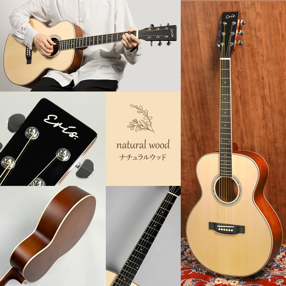 Amazon | Eris. Aproa アコースティックギター 弾きやすい628mm