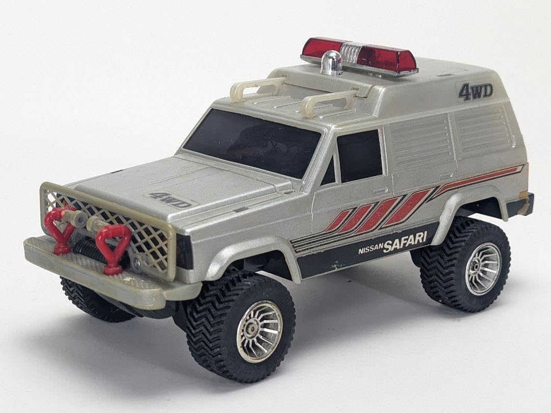 Amazon.co.jp: 西部警察 ニッサンサファリ 4WD ラジコン ヨネザワ 1 16