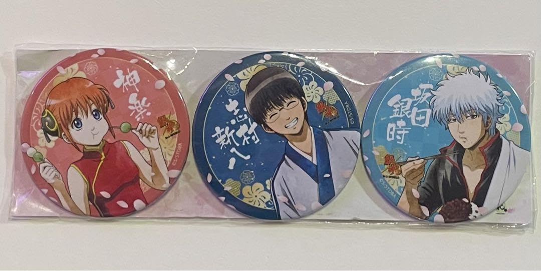 銀魂 J-World 幼少期 神楽 缶バッジ レア 銀魂 神楽 幼少期 缶バッジ J